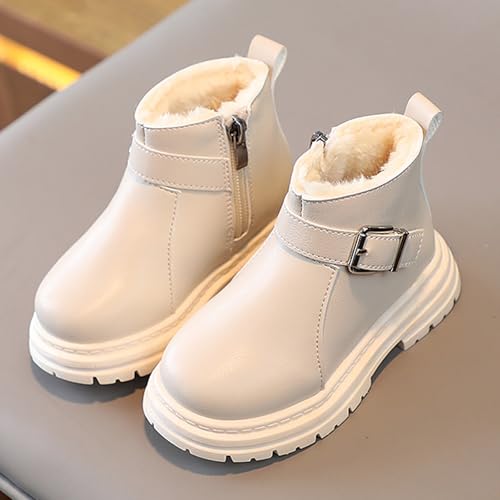 IWIHMIV Ankle Boots for Girls Riding Boots for Girls Non Slip Toddler Girls Boots Ankle Boots Little Kid Big Kid Riding Shoes2