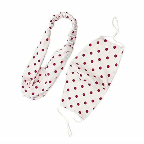 Bandeau protège oreilles boutons anti douleur pour visage et cou