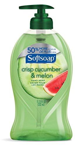 Softsoap Liquid Hand Soap, Crisp Cucumber and Melon - 11.25 fluid ounce