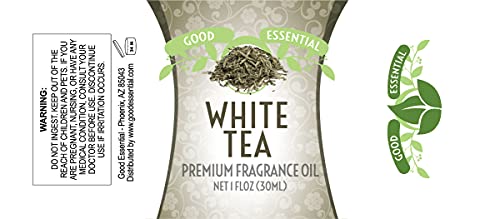 Image of Good Essential Professional White Tea Fragrance Oil 30ml (1 fl oz) for Candles, Soaps, Lotions, Perfumes, Diffusers - White Tea Scented Oil for Soap & Candle Making