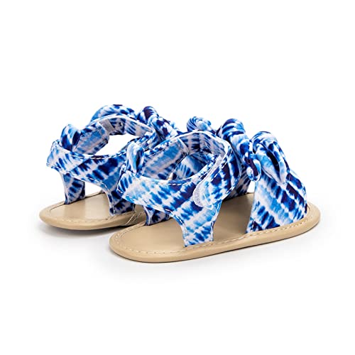 Fuzzy Baby Boy Clothes Infant Girls Open Toe Bowknot Tie Dye Shoes First Walkers Shoes Summer Toddler Slipper Socks Boy3