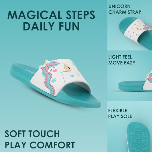 Image of URJO unisex-child Urjo Fandom Kid's Sliders /Slippers Lightweight Super Flexible Stylish Dailywear Sliders /Slippers Boy's & Girl's Slipper
