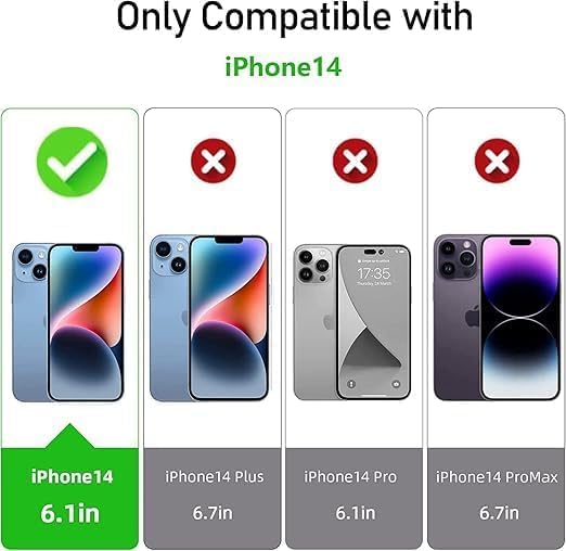 Image of DIZORO Magnetic Case for iPhone 14 Cover [Compatible with MagSafe][Built-in Camera Lens Protector] Slim Soft Silicone Bumper Shockproof Metallic Luster Back Cover Phone Cases (Pink)