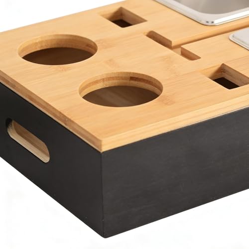 Support de boisson en bois noble, un accessoire de meuble chic - 7