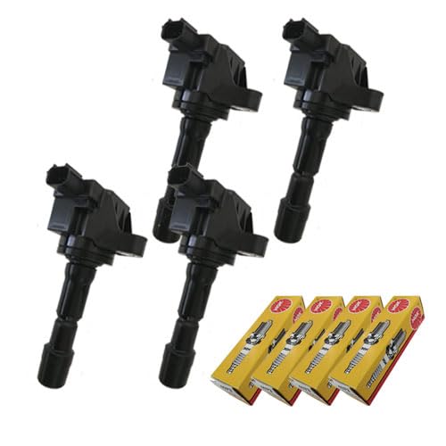 フィット GE8 GE9 ダイレクトイグニッションコイル(NGKイリジウムプラグセット) 各4本セット IC26