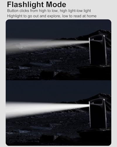 Image of PHILIPS Portable Emergency Lantern,10W Torch Light Rechargeable,3-in-1 Mode( Flashlight /Camping Light /RGB Ambient Light),1000LM,4000MAh Battery Torch Lantern For Home,Camping,Hiking,Emergency,Black