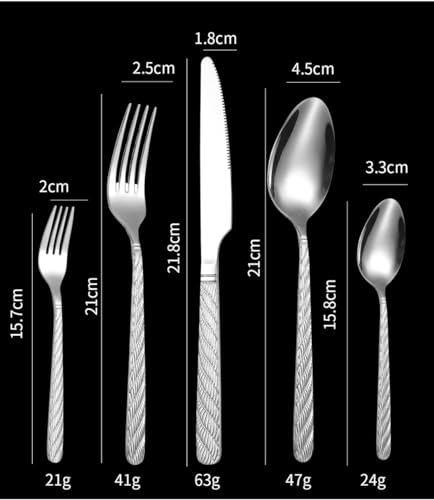 Set Cuchillos Cocina 30 Piezas Acero Inox miniatura 3