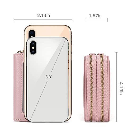 Goiacii Small Genuine Leather Wallet For Women, Rfid Blocking Credit Card Holder Wallet #TOP4