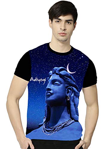 Image of STAND OUT All Over Printed Shiva, Krishna, Hanuman, Kali, Ram and Ravana, Ramayan, Bagavath Githa, Buddha Religious, Spiritual, Hindu Gods T-Shirts