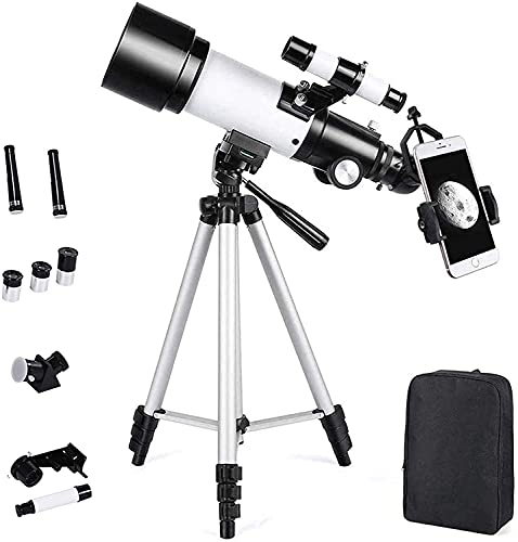Telescopio Astronómico Refractor 70mm con Trípode y Mochila miniatura 1