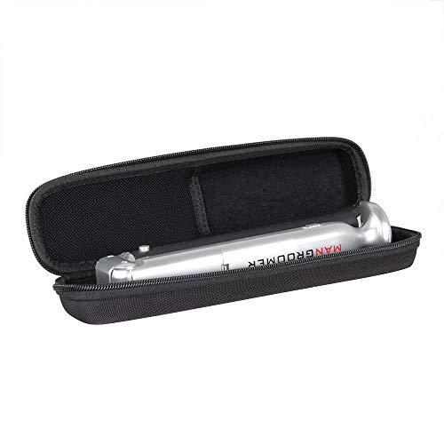 Hermitshell Hard Travel Case fits MANGROOMER Do-It-Yourself Electric Back Hair Shaver