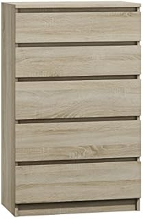 WHATSIZE ENTERPRISE  Moderna  Chest of Drawers  4 Drawer Cabinet, White