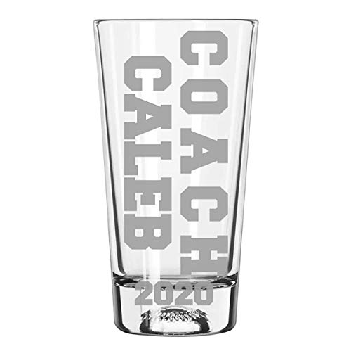 Personalized Coach Pint Glass #TOP1