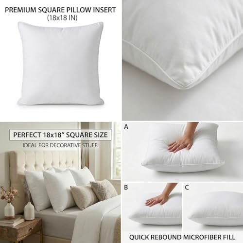 Relleno de almohada rectangular cuadrado interior Qeils de poliester para decorar el sofa 4