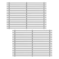 Htanch 17.5" SUS304 9mm Cooking Grid for Weber Spirit Grill Grates, Spirit E310 Parts for Weber Spirit II 300 Spirit E/S310 E/S315 320 330 SP320 Spirit 700 Genesis 1000-3500 Gold Silver B/C Gas Grill