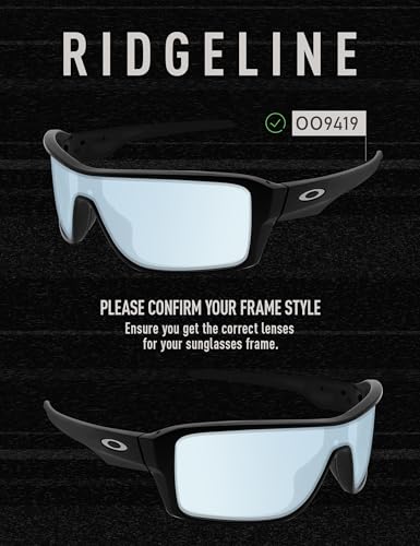 Image of ToughAsNails Replacement Lenses for Oakley Ridgeline OO9419 Sunglasses - HyperVision Plus Green Chrome - Polarized