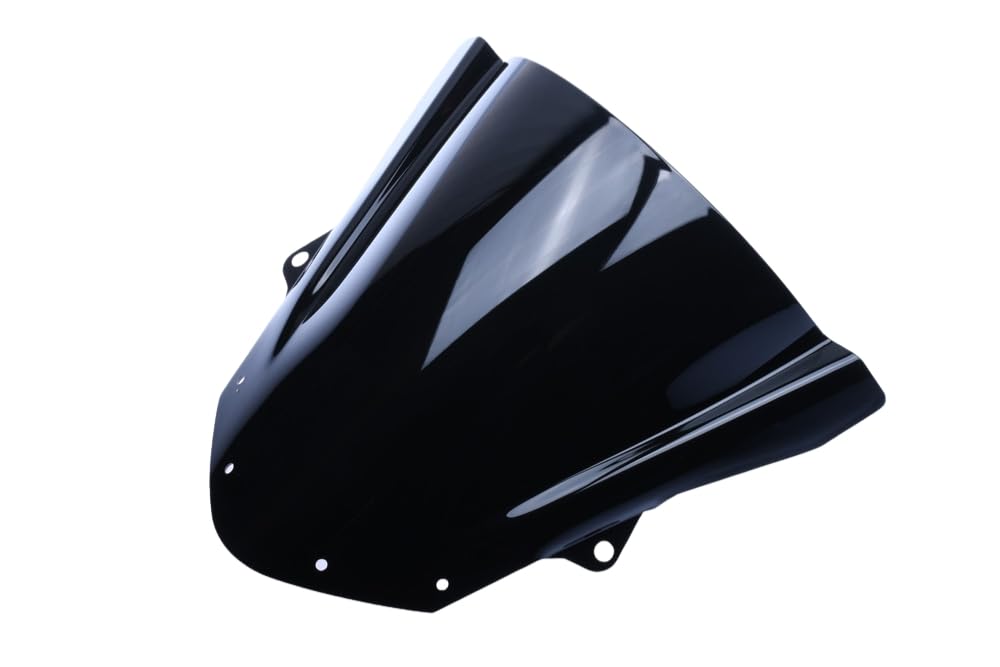 avdb-moto Cupolina/Parabrezza Compatibile con KAWASAKI ZX6R ZX-6R 2009-2012, ZX6R 636 2013-2023, ZX10R NINJA 2008-2010 in Policarbonato (Nero)