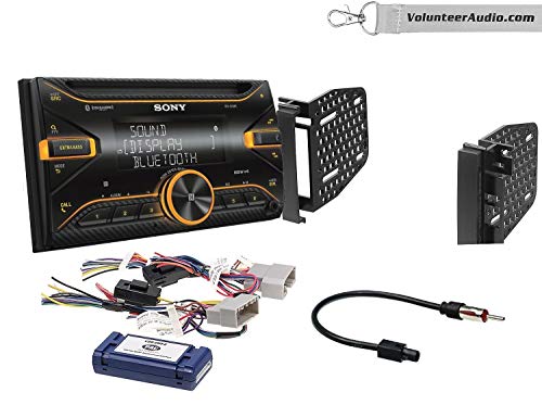 Sony WX-920BT Double Din Radio Install Kit With Sirius XM Ready, USB/AUX, CD