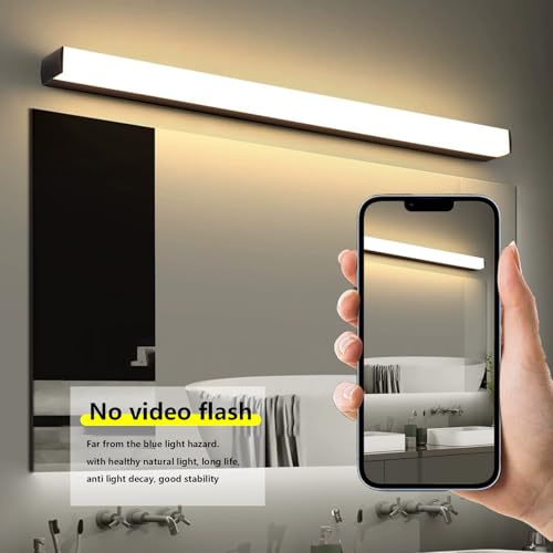 Lámpara de pared interior rectangular de 50cm con luz cálida e iluminación de pared moderno larga 2