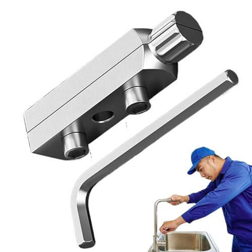 Herramienta extractora de roscas de tuberías rotas, extracción de roscas de válvula de tubo interna, extractor de tornillos de grifo resistente, suministros de hardware duraderos, herramientas de