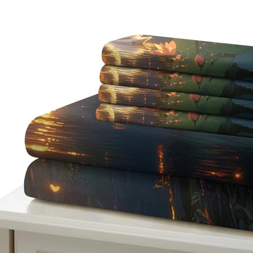 Housse de couette japonaise 3D : literie microfibre haute résistance