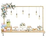 ✅ ARCHE DE TABLE EXTENSIBLE POUR DÉCORATION ÉVÉNEMENTIELLE : Cette arche de table métal doré est idéale pour sublimer vos événements : mariage, anniversaire, Noël, Aid ou réception. Elle transforme votre table en véritable support déco.