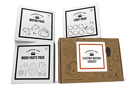 Tinkering Labs Complete Stem Kit Collection | Invented By Silicon Valley Engineers For Kids 8+ | Includes All 4 Tinkering Labs Learn Electronics, Science | Great Gift For Smart Kids #TOP3