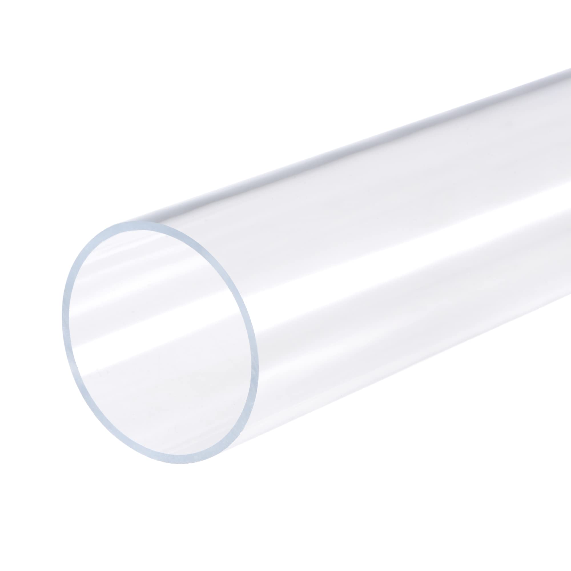 Tube en acrylique transparent pour customiser vos luminaires et travaux manuels