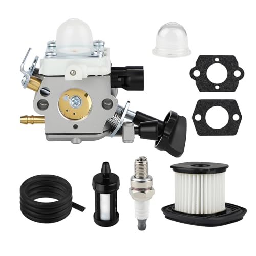 SIMPERAC BG86 Carburetor for Stihl BG86C Blower BG86 SH86 Carburetor replace for Zama C1M-S261B, 4241 120 0616 with HD2 Air Filter BG86 Blower Parts