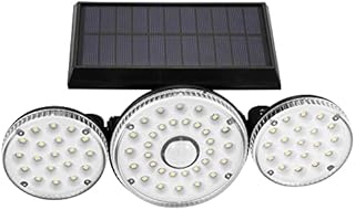 ASOOLL 70 LED Solar Lights Outdoor, Motion Sensor Security Light with 270° Wide Angle, 3 Lighting Modes, IP65 Waterproof Solar Powered Wall Light for Garage, Front Door, Yard, Wall, Garden