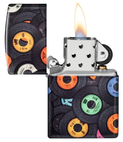 Encendedor de bolsillo Zippo Records Design 540 Mate miniatura 3