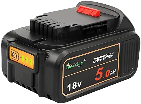 Power Elektro DCB184 18V 5.0Ah Replacement XR Battery Compatible with DEWALT DCB200 DCB180 DCB181 DCB182 DCB201 DCB200-2 Lithium Ion Battery 18 Volt MAX XR Tools