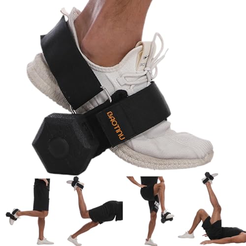 1pc Monkey Foot Dumbbell Attachment For Glute Kickback Womens Leg Exercise Workouts At Home Adjustable Ankle Gym Strap Foot Weights Lifting Attachments Equipment For Men Hamstring Curls