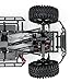 JGGZONE RC Car Aluminum Alloy 3-Link Front Suspension Conversion Kit for 1/10 TF2 Trail Finder 2 RC Car Upgrades 3 Link Kit Front Axle with Panhard