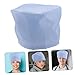 COMPUKAS Adjustable Unisex Nurse Caps for Men and Women Breathable Medical Scrub Hats for Hospital Laboratory and Food Industry Dustproof and Comfortable Headwear Sky-Blue