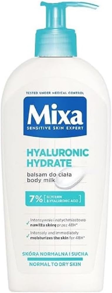 Mixa Hyaluronic Hydrate Body Lotion, 400 ml