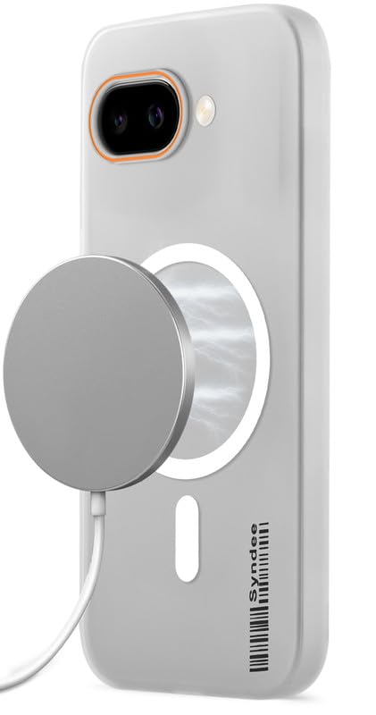 Mr. Case Back Cover for Google Pixel 9A 5G Sleek Frosted Translucent Back Compatible with Wireless Charging | Anti-Scratch Shockproof Phone Case - White