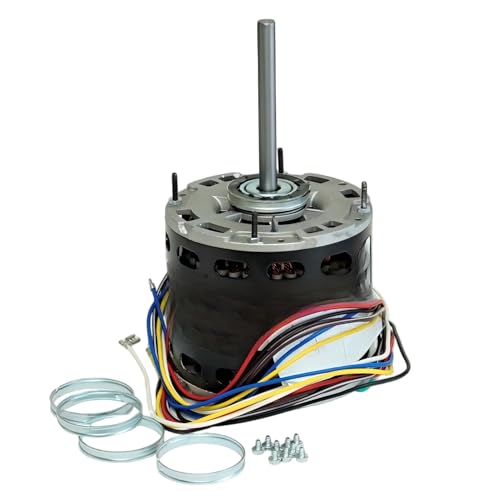 EM3466 Furnace Blower Draft Inducer Motor Compatible for EconoMaster Furnace, Specifications Replaces Volts: 115, Rated Amps: 9.1, Draft Inducer Motor Replaces Numbers WG840466 SE3466 10466 22466