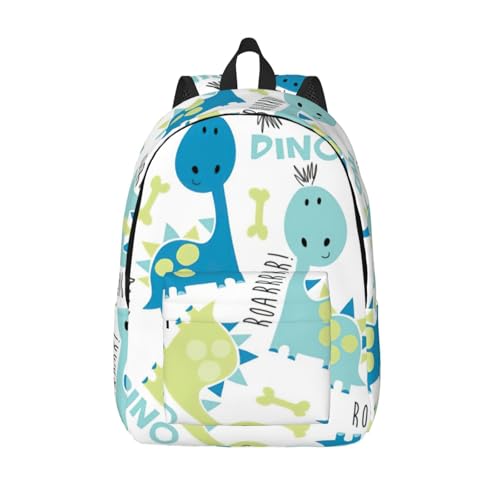 Sac à dos de voyage mignon imprimé dinosaure pour adulte original