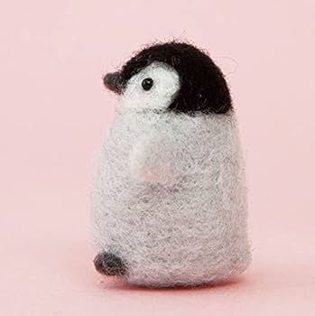 ✿羊毛フェルト✿メル様✿ふわふわうさぎさん✿アザラシくん✿ペンギンくん…他✿ 羊毛フェルトキット 『ニードルフェルトでつくるベビーアニマル