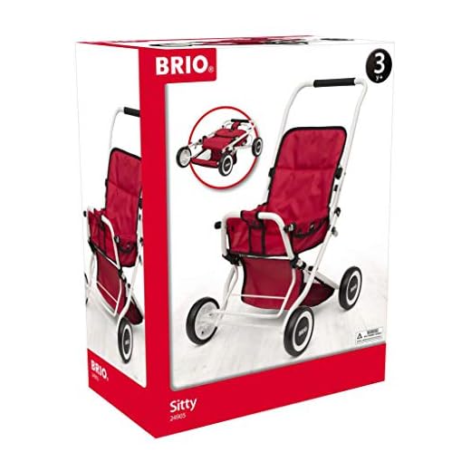 Ravensburger BRIO 00298 – Docka-Buggy Sitty