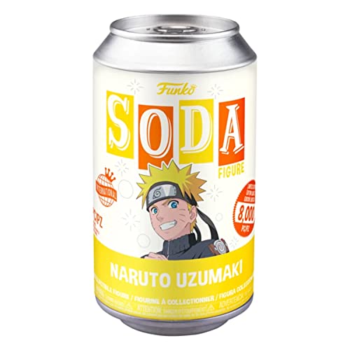 Funko Vinyl SODA: Naruto Uzumaki, Yellow Chase, (Styles May Vary), Collectable Vinyl Figure, Gift Idea, Official Merchandise - Image 2
