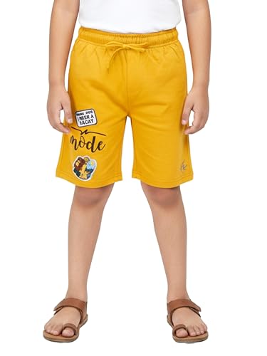 Image of KiddoPanti Boys Knee Length Basic Short