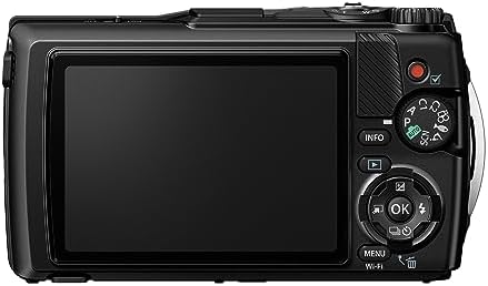 OM SYSTEM Tough TG-7 siyah dijital kamera, su geçirmez, darbeye dayanıklı, su altı ve makro çekim modları, 4K video, 4 kat geniş açılı zoom (Olympus TG-6'nın devamı modeli) - Görsel 4