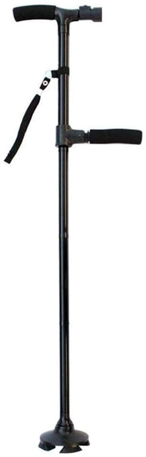 LED li Ultra-stampella in Lega di Alluminio a Doppia Impugnatura Morbida e stampella Pieghevole Assistente alla deambulazione Interesting