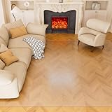 Clear Floor Mat 8x10 for Under Dining Table – Plastic Waterproof Non Slip Vinyl Area Rug, Hard Floor Protector Against Spills & Scratches, Easy Clean Carpet Cover for Dining Room, Kitchen, Office