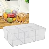 Diese Organizer-Boxen mit Deckel eignen sich hervorragend für Hochzeitsfeiern, Leckereien, Mini-Geschenke, die Aufbewahrung von Süßigkeiten usw.