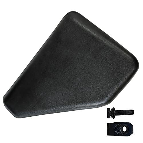 Kyyet Left Rear Running Board Step End Cap Compatible With 2015-2022 Ford F-150 Replace Fl3Z-16N455-Ba #TOP4