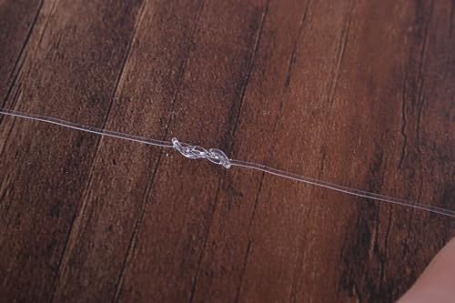 image for KONMAY 1 Rolls 0.5mm Round Stretchy Bracelet Strings with Organizing C