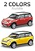 RASTAR 37300 1/43 Mini Die Cast Metal Toy Car - Officially Licensed Mini Clubman Die-Cast Model Car for Play and Display - Ideal Gift for Kids - Red